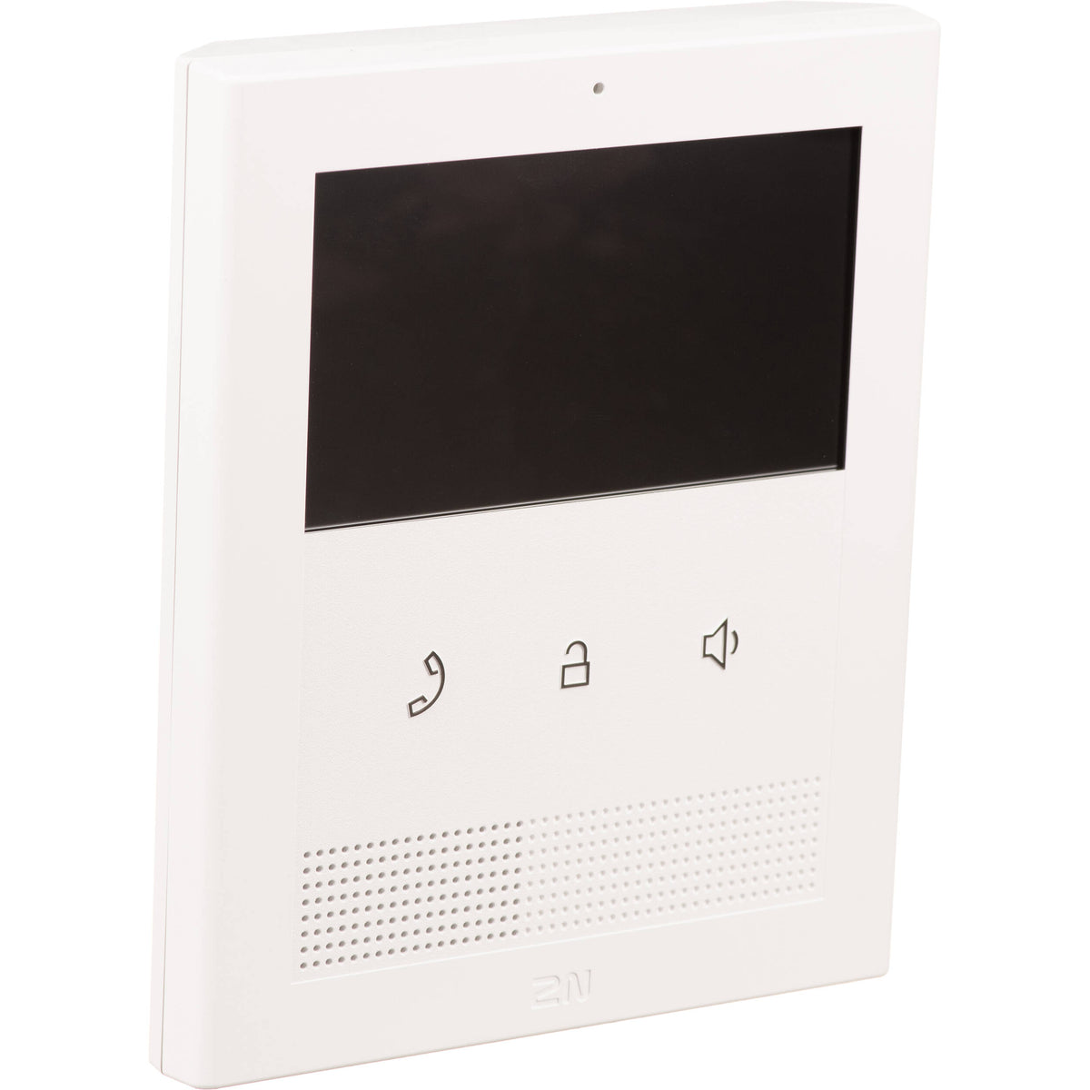 Axis 4? video IP indoor station, surface mounted.