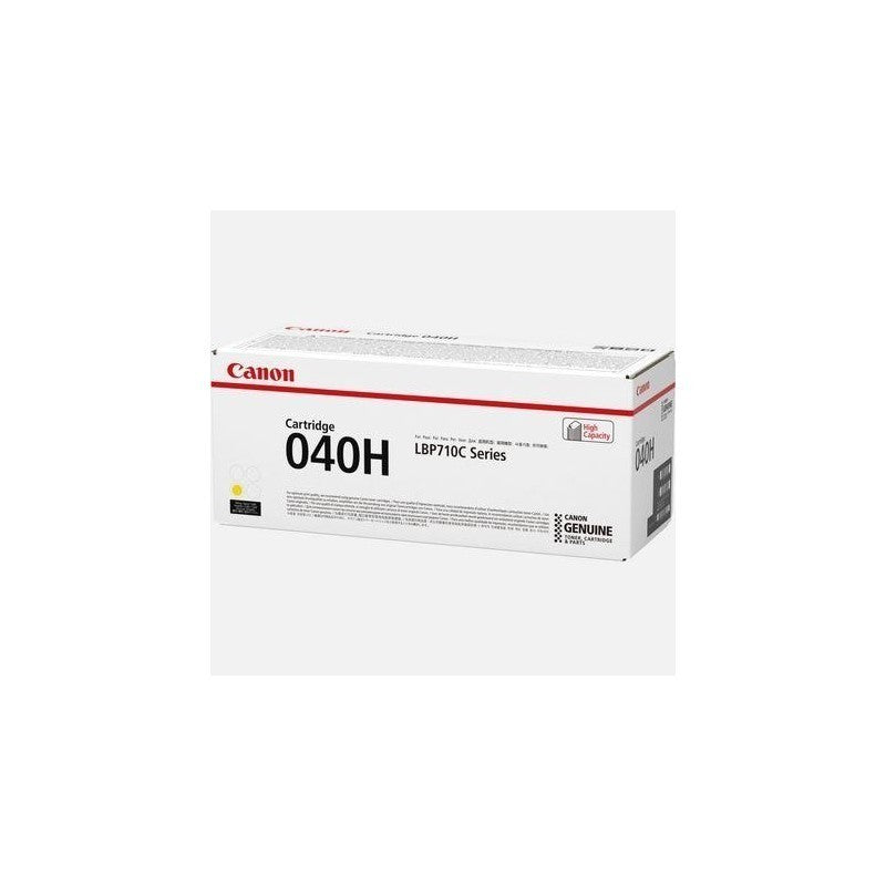 CANON 040 YELLOW TONER CARTRIDGE, HIGH CAPACITY - FOR USE WITH LBP712CDN - BLACK: YIEL