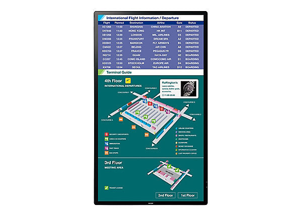 NEW NEC 80 4K AQUOS BOARD
