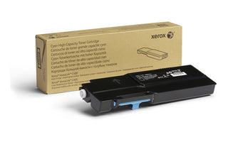 XEROX CYAN HIGH CAPACITY TONER CARTRIDGE F/ VERSALINK C400/C405