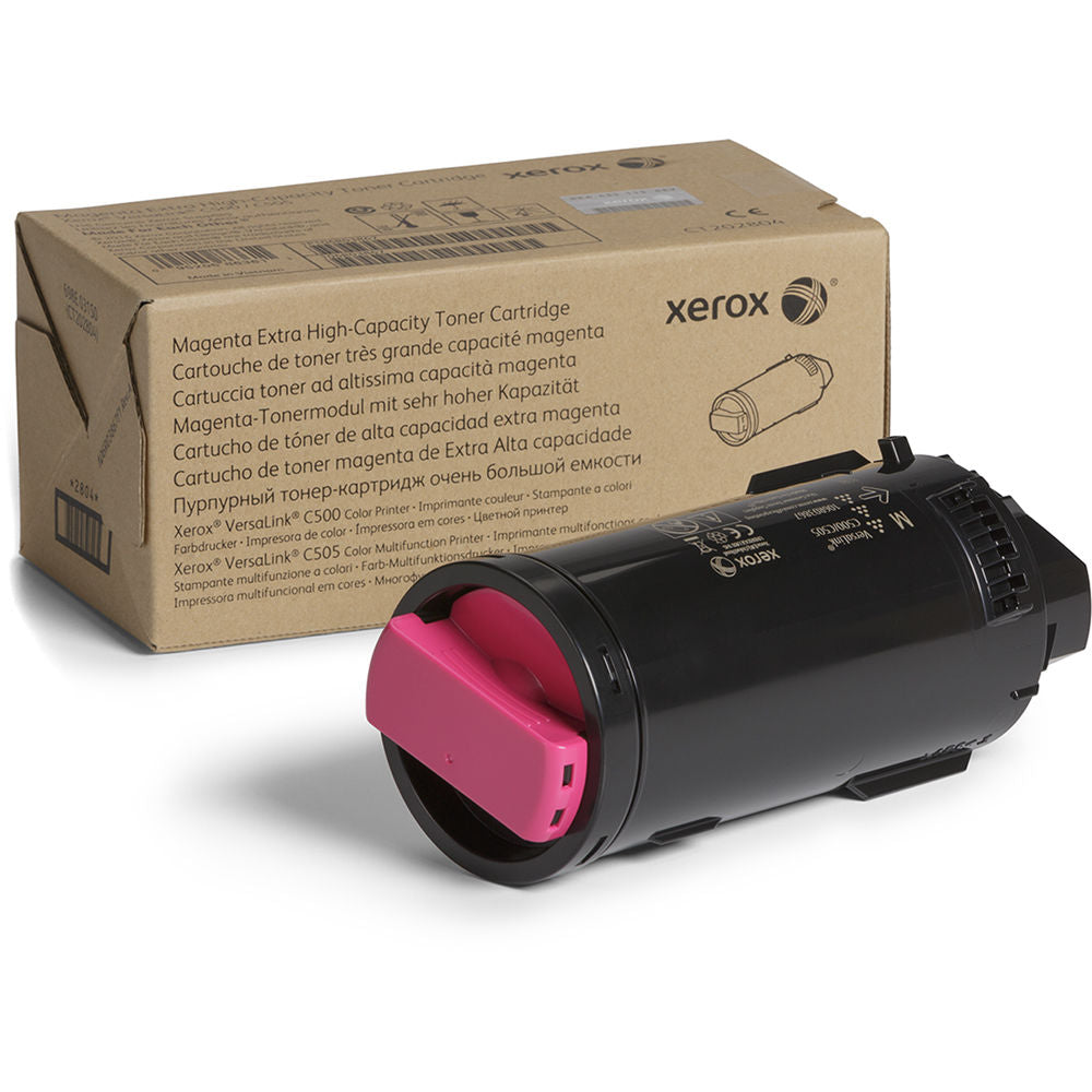 XEROX GENUINE XEROX MAGENTA EXTRA HIGH CAPACITY TONER CARTRIDGE FOR THE VERSALINK C500