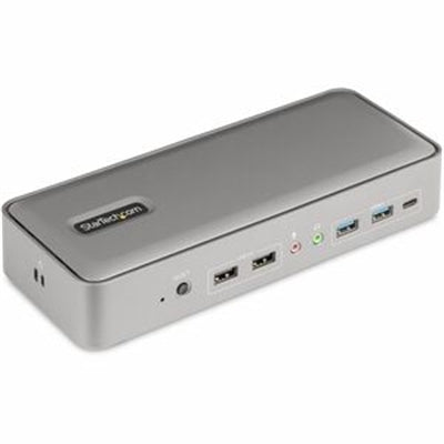 StarTech DUAL-LAPTOP USB-C KVM DOCKING STATION - KVM SWITCH DOCK