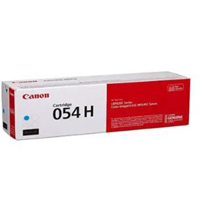 CANON 054 CYAN HIGHCAPACITY TONER CARTRIDGE, HIGH CAPACITY - FOR USE WITH LBP622CDW, L