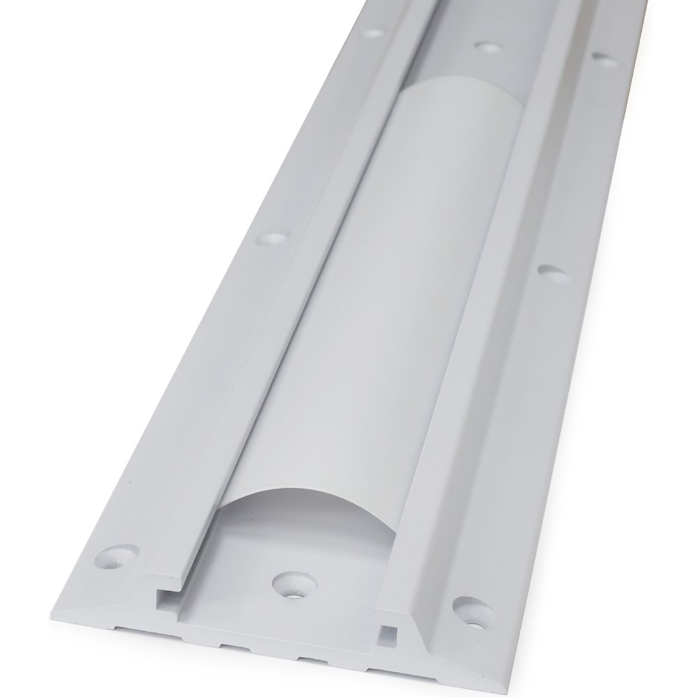 ERGOTRON 34IN WALL TRACK, BRIGHT WHITE TEXTURE