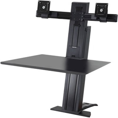 Ergotron WorkFit-SR, Dual Monitor, Black