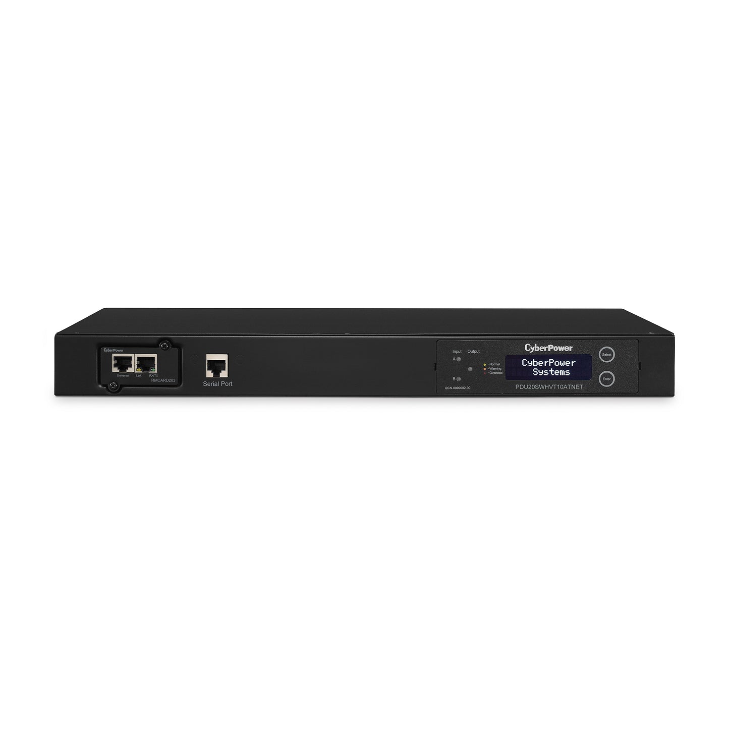 200-240V 1U LCD (2) L6-20P PLUGS 10FT CORDS 10R OUTLETS (8) IEC C13 / (2) IEC C1