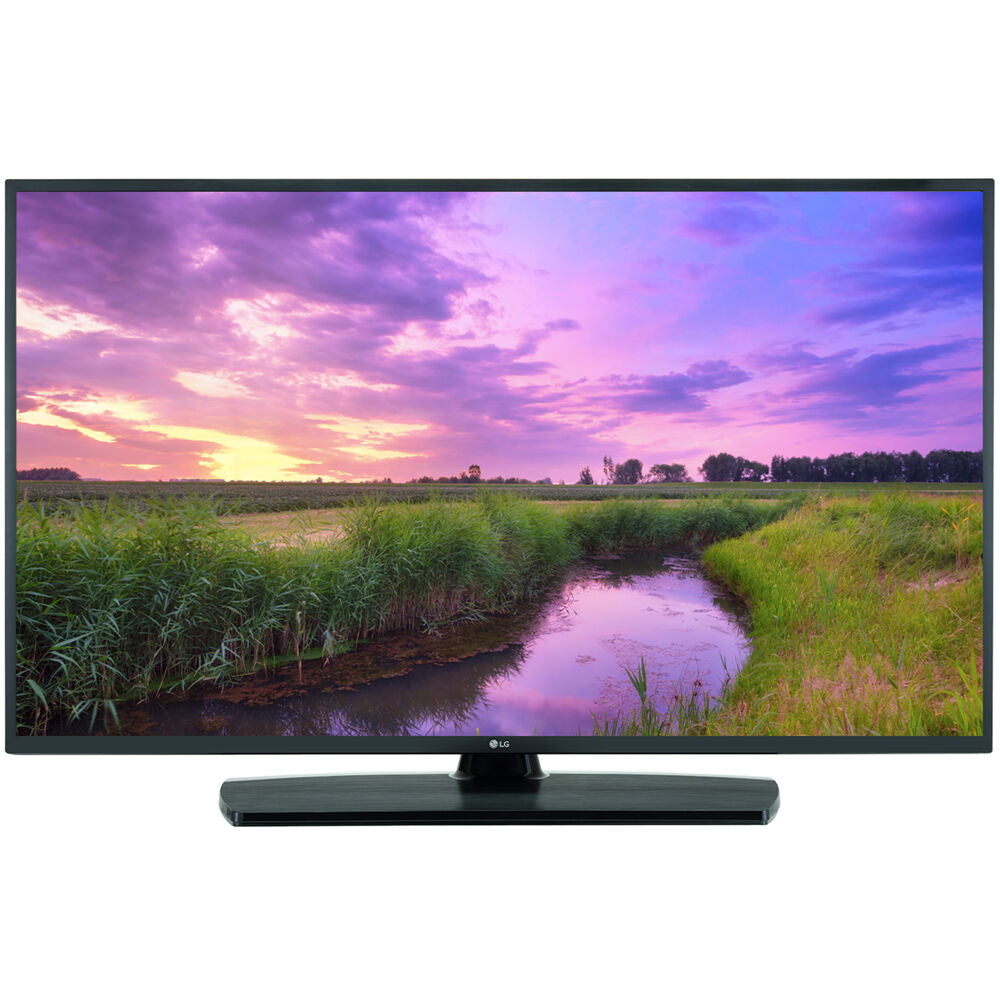 LGHOS 43" Commercial Lite 4K UHD One-pole Commercial stand 2yr Warranty