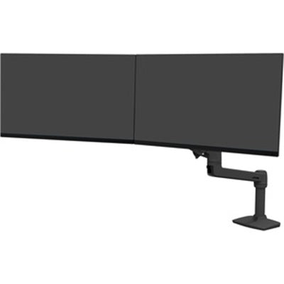 Ergotron LX Desk Dual Direct Arm, Matte Black