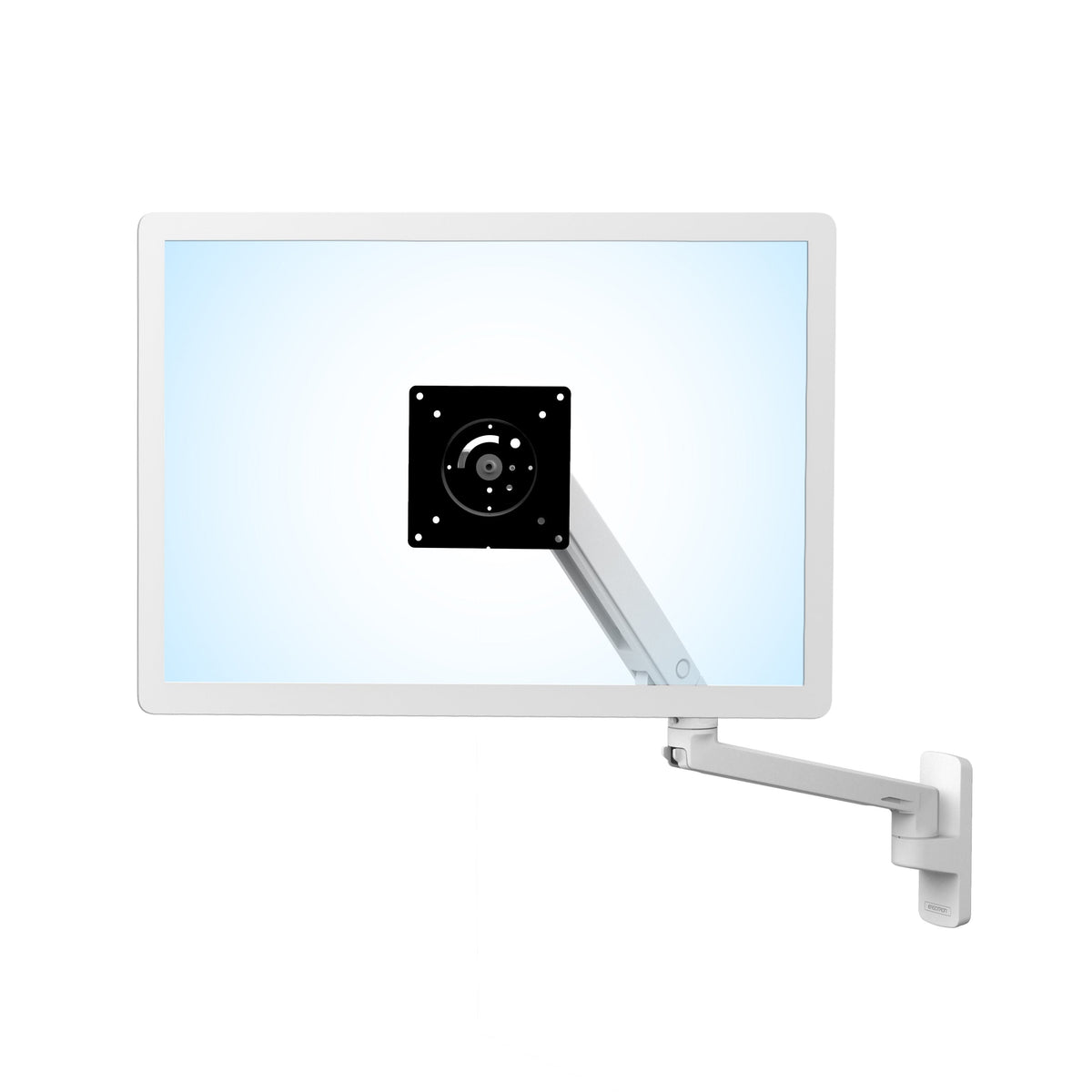 ERGOTRON MXV WALL MONITOR ARM (MATTE BLACK) - MOUNTING STANDARDS: VESA FDMI MIS-D, 100/75