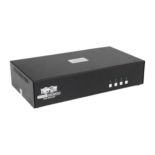 EATON TRIPP LITE SERIES SECURE KVM SWITCH, 4-PORT, DUAL MONITOR, DVI TO DVI, NIA