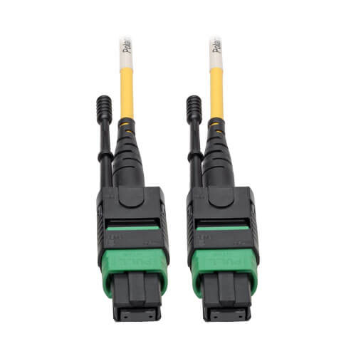 EATON TRIPP LITE SERIES MTP/MPO APC SINGLEMODE PATCH CABLE F/F, 12 FIBER, 40/100