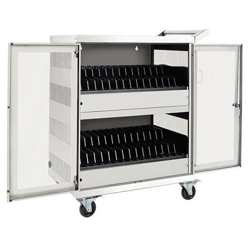 TRIPP LITE SERIES MULTI-DEVICE CHARGING CART, 32 AC OUTLETS, CHROMEBOOKS AND LAP