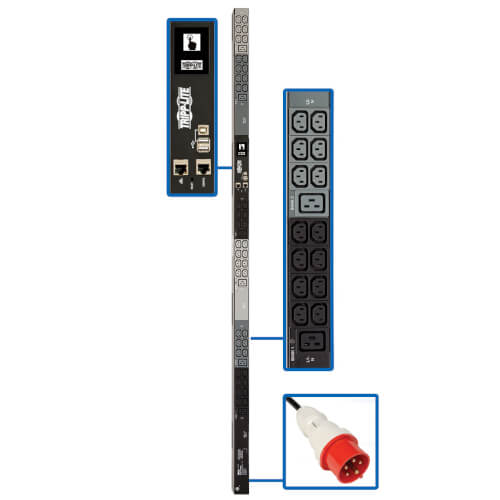 3-PHASE PDU MONITORED 11.5KW