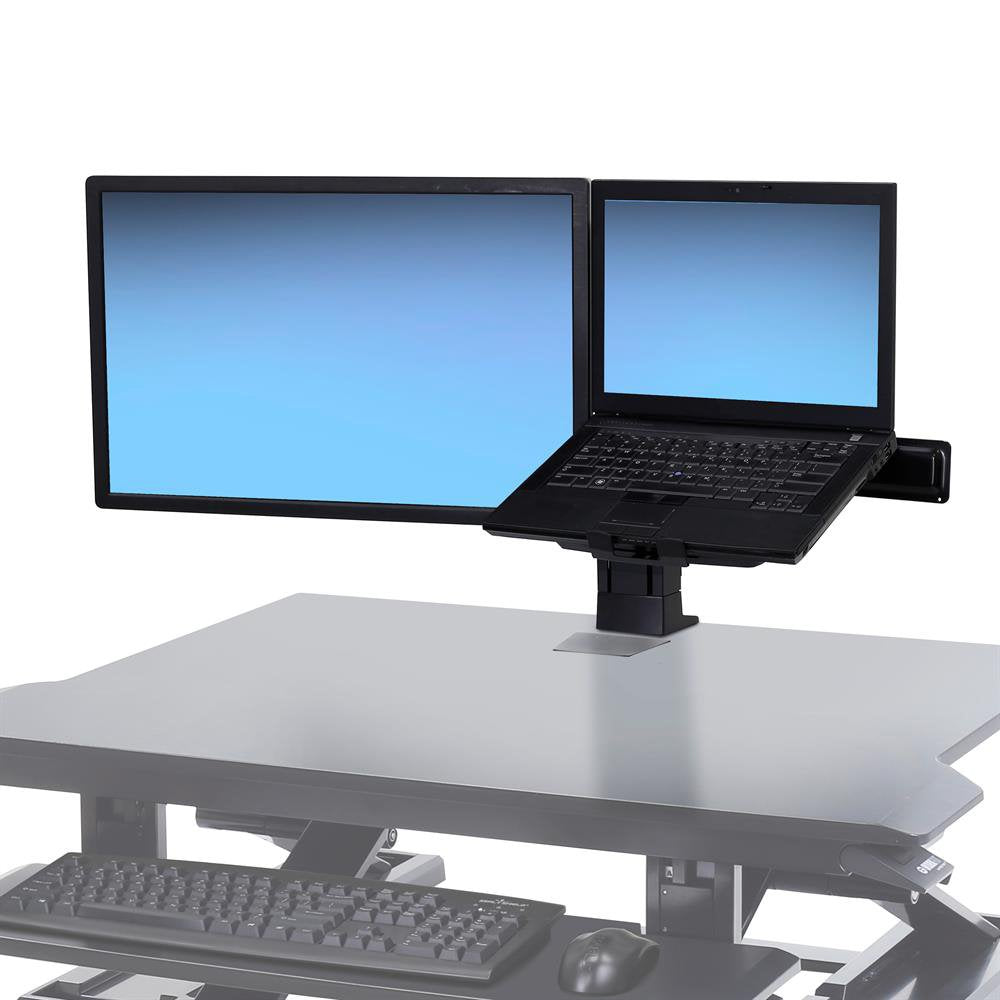 WORKFIT LCD & LAPTOP KIT, ERGOTRON BLACK