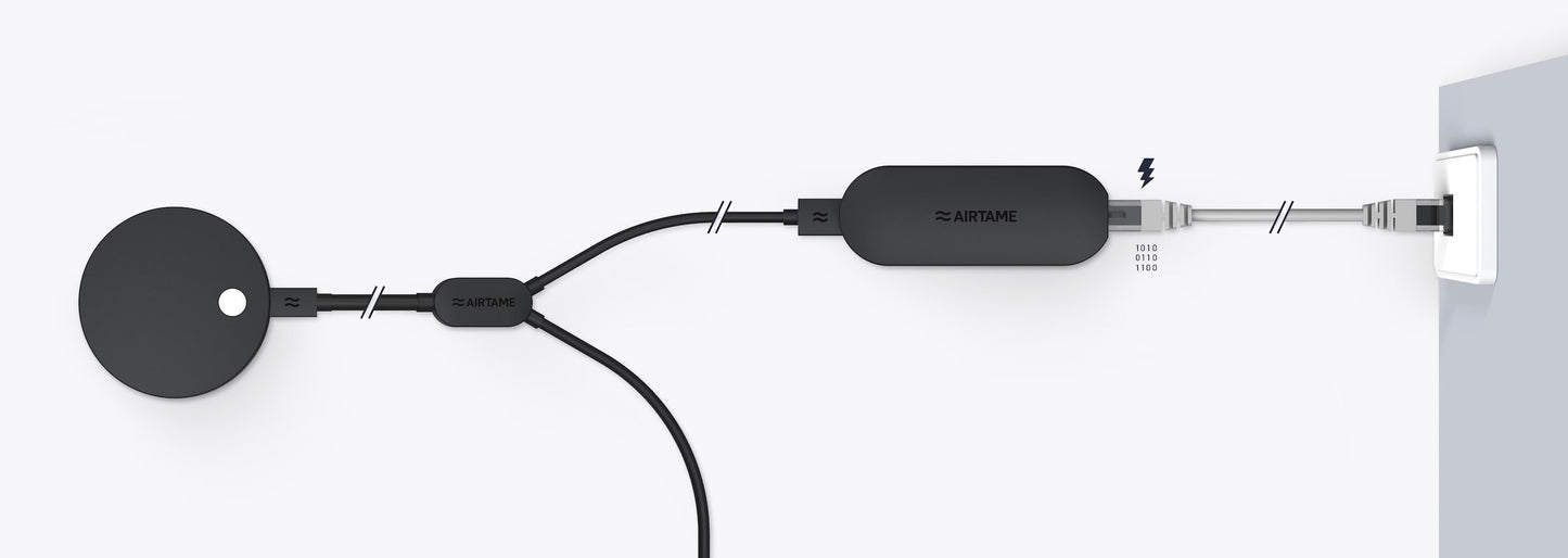 AIRTAME 2 POE TO USB ADAPTER. 1-YEAR WARRANTY