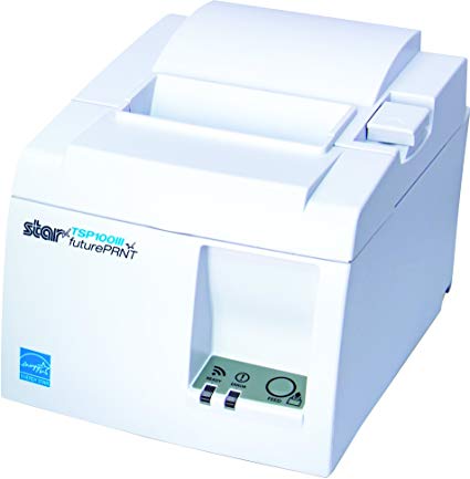 STAR TSP143IIIW WHITE WITH WLAN. NOT ELIGIBLE FOR STAR MICRONICS REBATES AND REP