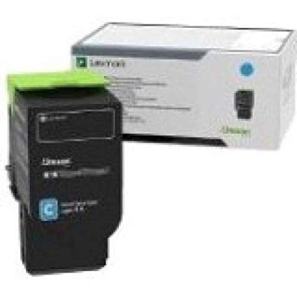 LEXMARK 78C0X20 CYAN TONER CARTRIDGE FOR USE IN CS/CX421,CX522 ESTIMATED YIELD 5