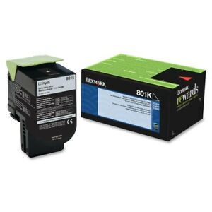LEXMARK RETURN PROGRAM PRINT CARTRIDGE (4K) BLACK