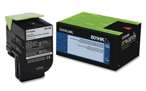 LEXMARK TONER CARTRIDGE - BLACK - 4000 PAGES - LEXMARK CX410DE,CX410DE GOV S70 HV,CX410D