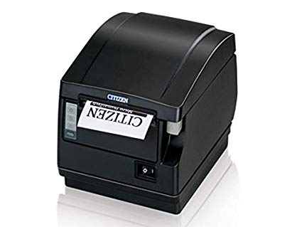 CITIZEN THERMAL POS, CT-S600 TYPE II, FRONT EXIT, ENET, BK