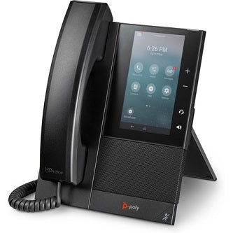 HPI Poly CCX 505 Business Media Phone for Microsoft Teams and PoE-enabled