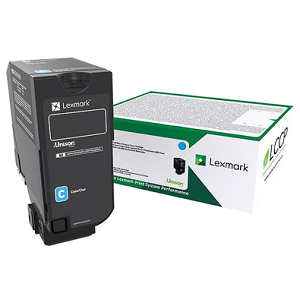 LEXMARK 84C1HC0 CYAN RETURN PROGRAM TONER CARTRIDGE