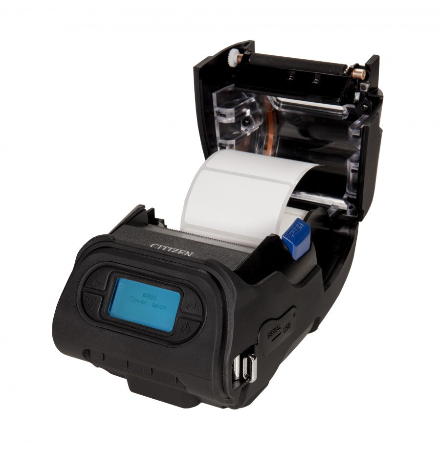 CITIZEN MOBILE PTR, CMP-25L MOBILE PRINTER, USB, ANDROID & IOS BLUETOOTH, ZPL