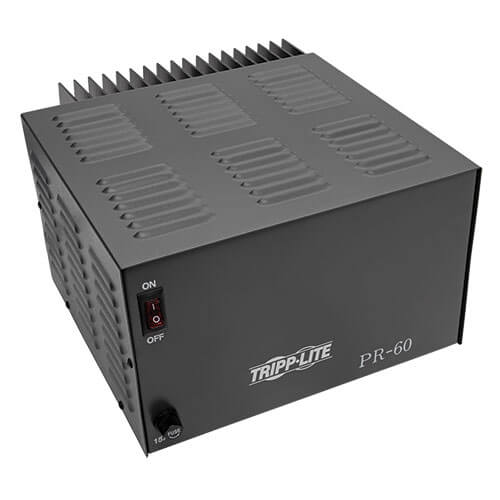 EATON TRIPP LITE SERIES TAA-COMPLIANT 60-AMP DC POWER SUPPLY, 13.8VDC, PRECISION