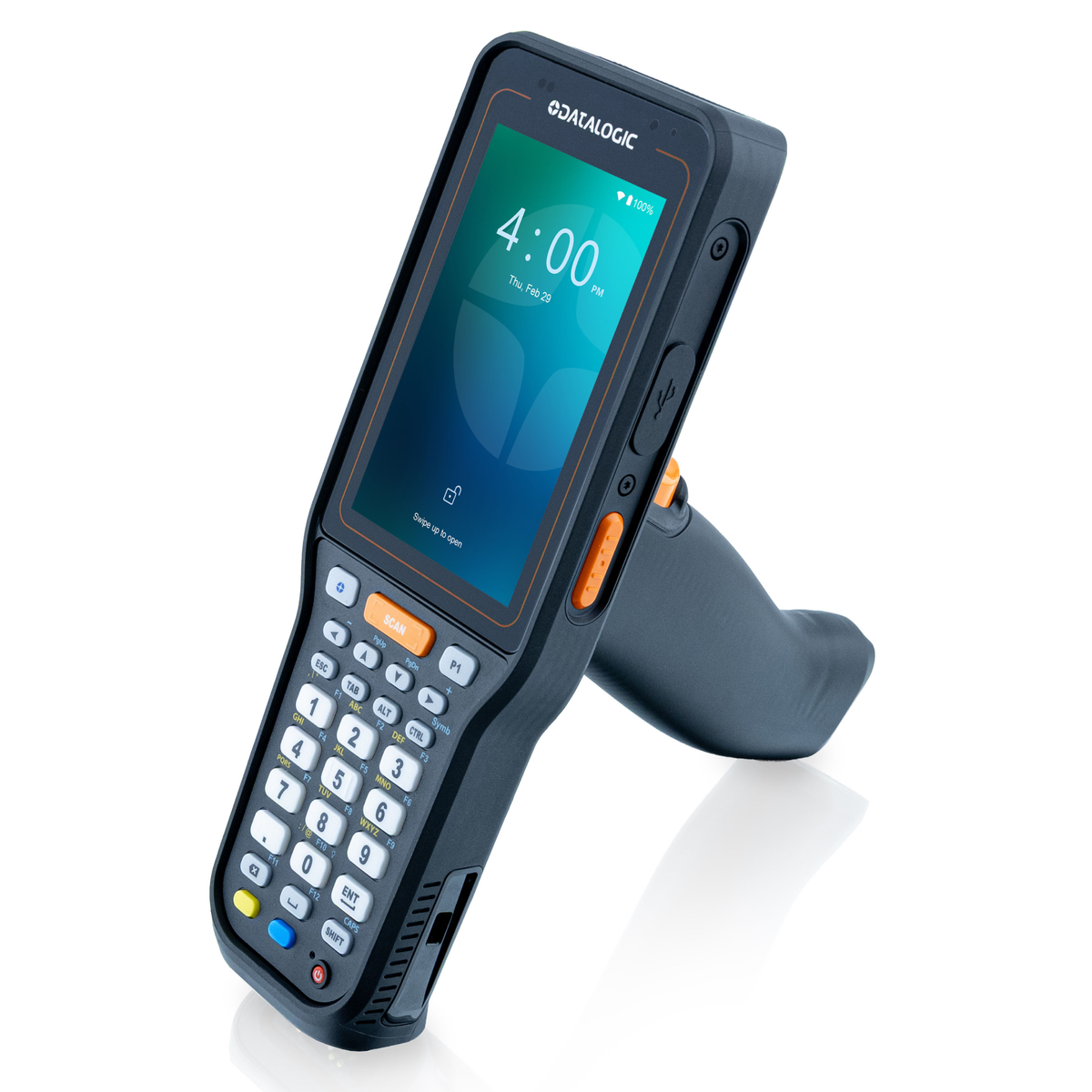 DATALOGIC X40 Pistol, Wi-Fi6E, 4", 6/128, 29K 2D