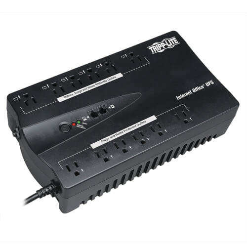 EATON TRIPP LITE SERIES 750VA 450W STANDBY UPS - 12 NEMA 5-15R OUTLETS, 120V, 50