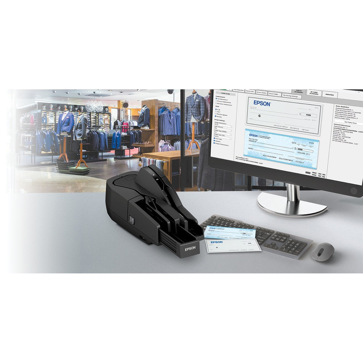 Epson S100II, 30 dpm, USB, BLK