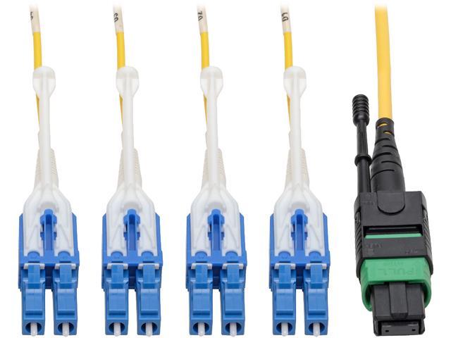 EATON TRIPP LITE SERIES MTP/MPO (APC) TO 4XLC (UPC) SINGLEMODE BREAKOUT PATCH CA