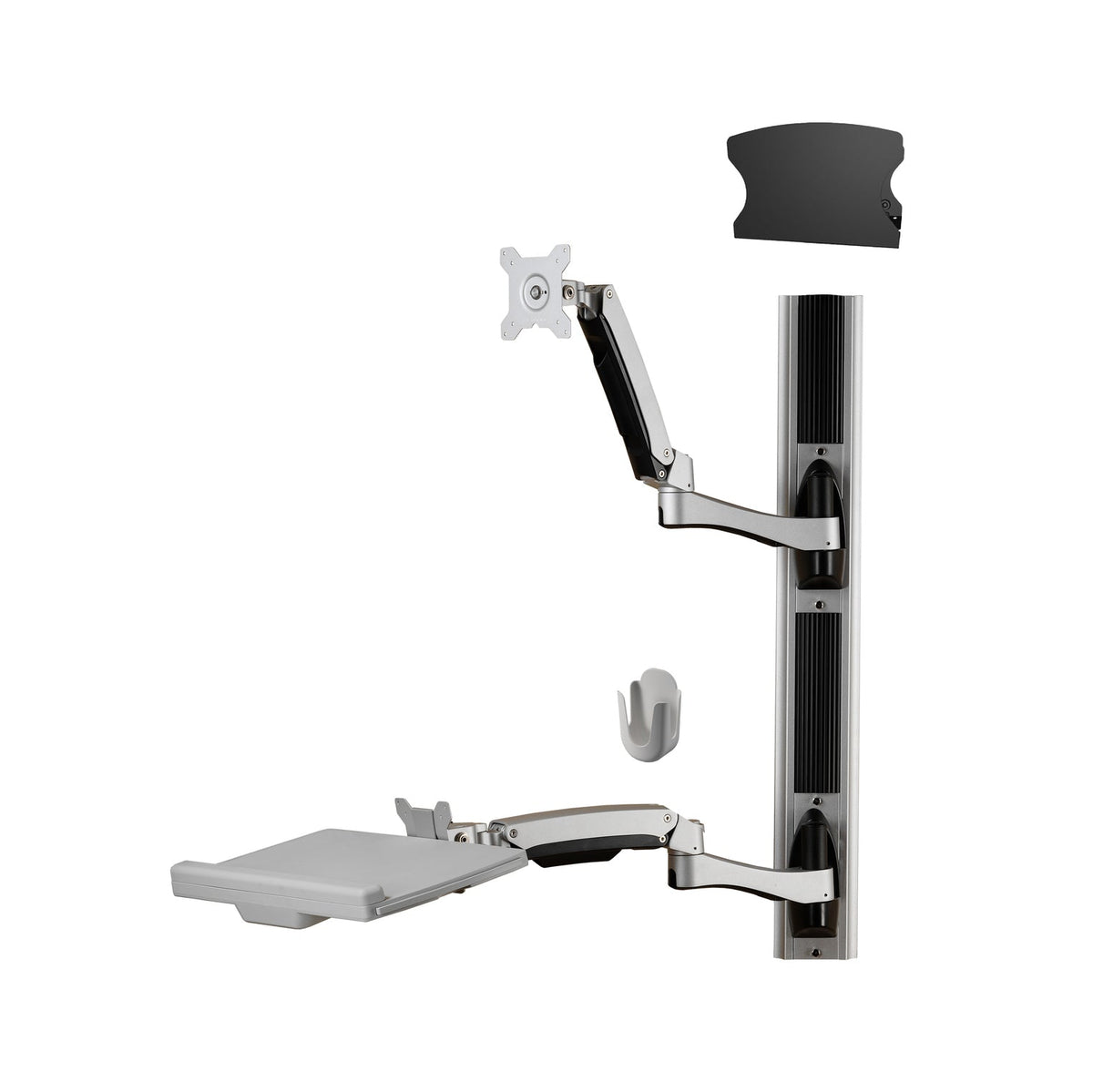 AMER SIT STAND COMBO WALL MOUNT SIT STAND COMBO WORKSTATION