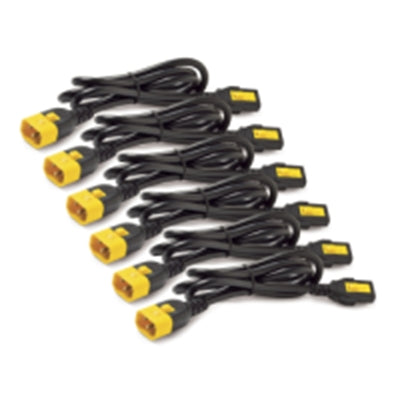 APC POWER CORD KIT (6 EA), LOCKING, C13 TO C14, 1.2M, NORTH AMERICA
