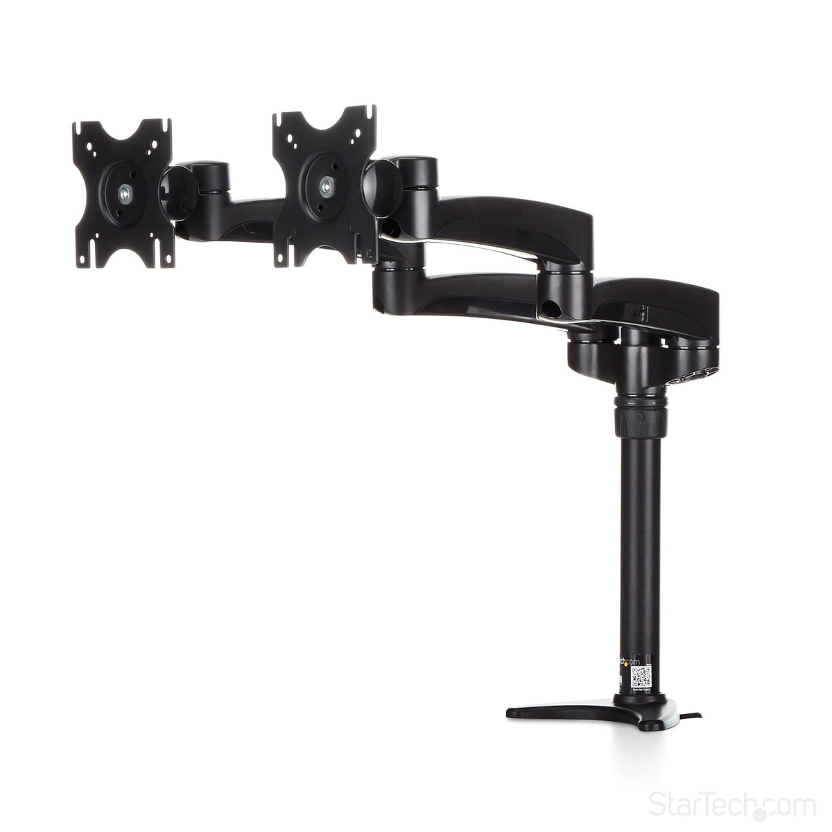 StarTech DESK MOUNT DUAL MONITOR ARM ERGONOMIC VESA MOUNT DISPLAY STAND