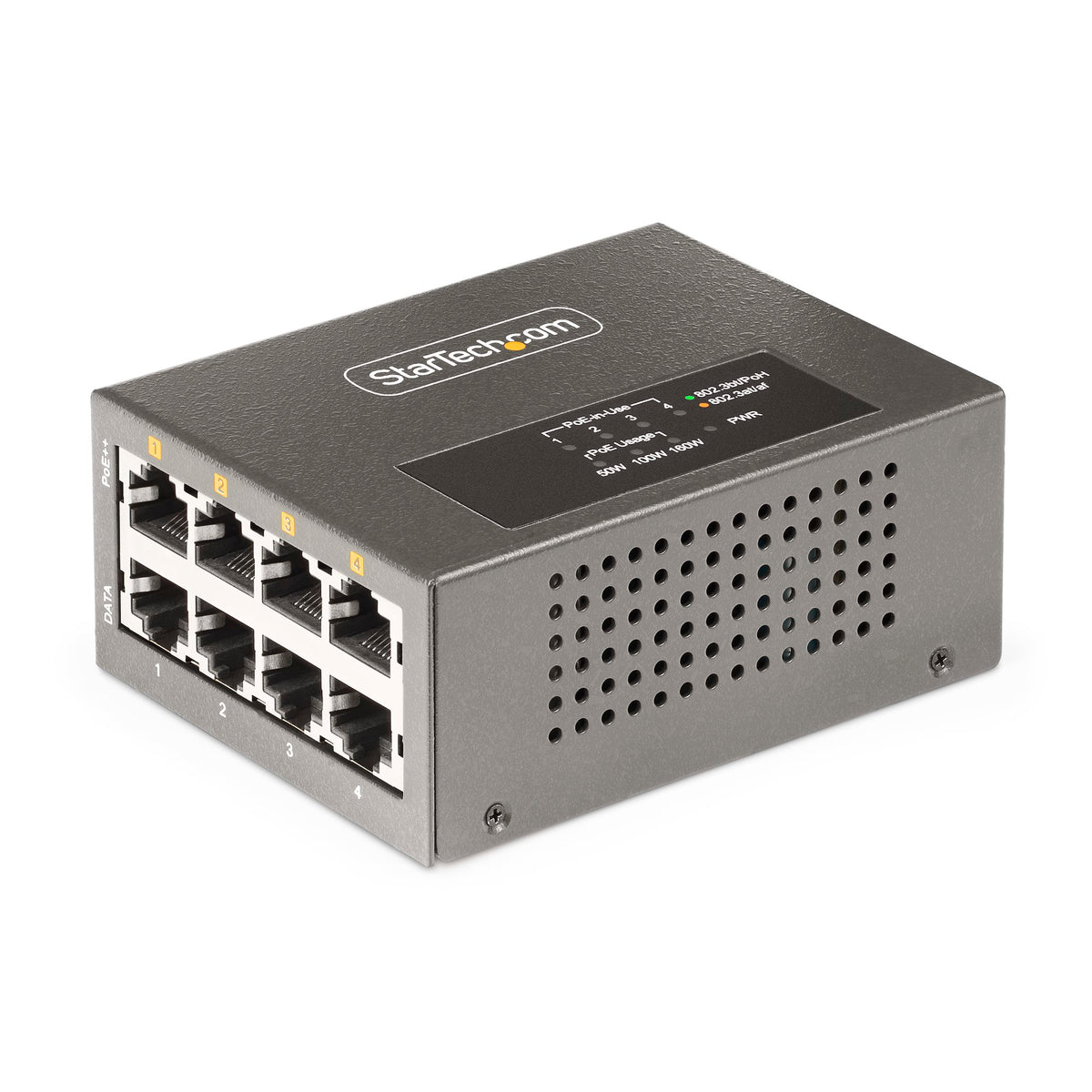 StarTech 4-PORT POE+/POE++ INJECTOR - MULTI-GIGABIT 5/2.5G ETHERNET