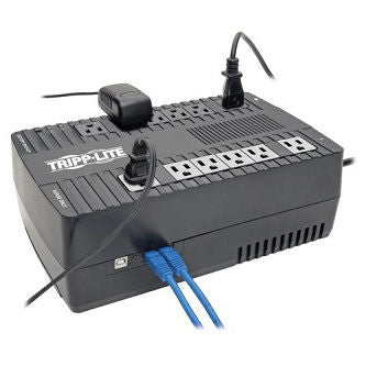 EATON TRIPP LITE SERIES 900VA 480W LINE-INTERACTIVE UPS - 12 NEMA 5-15R OUTLETS,