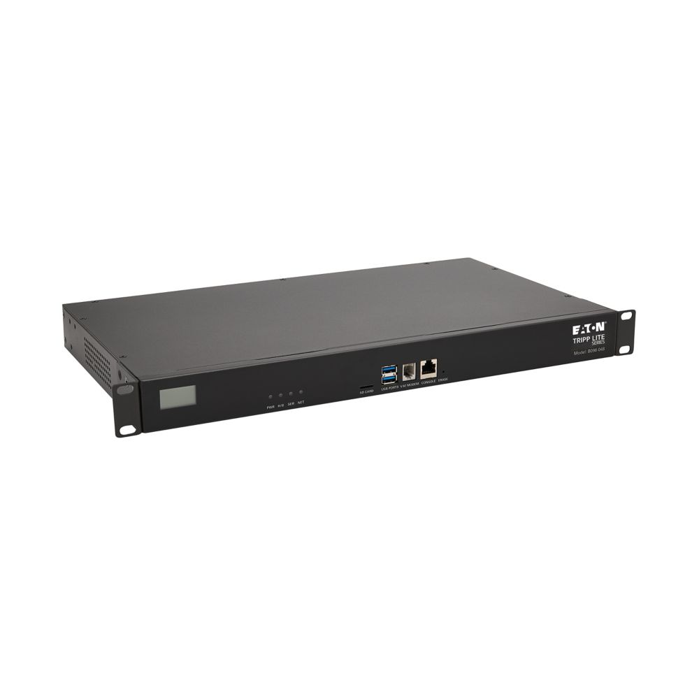 EATON TRIPP LITE SERIES 48-PORT CONSOLE SERVER, USB PORTS (2) - DUAL GBE NIC, 16