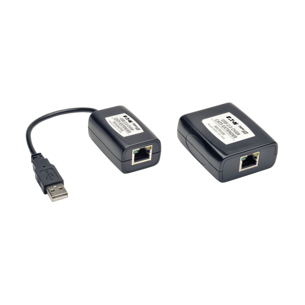 EATON TRIPP LITE SERIES 1-PORT PLUG-AND-PLAY USB 2.0 OVER CAT5/CAT6 EXTENDER KIT