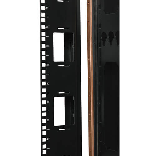 EATON TRIPP LITE SERIES SMARTRACK COPPER BUS GROUNDING BAR - ATTACH TO RACK ENCL