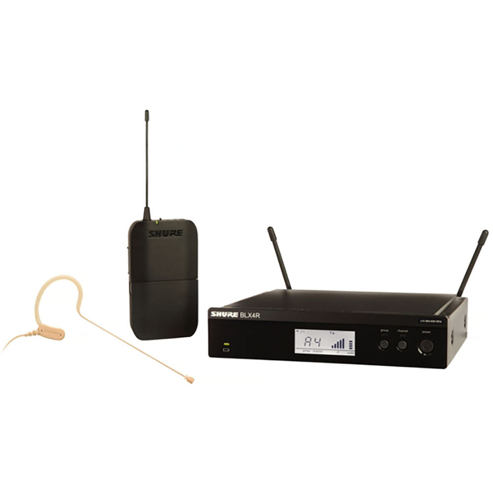 SHURE Rackmount Wireless Omni Earset Microphone System H10
