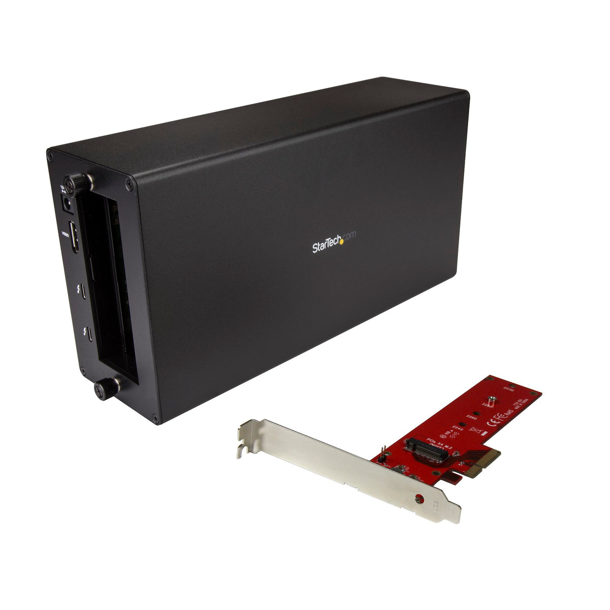 StarTech THE THUNDERBOLT 3 M.2 ENCLOSURE LETS YOU TAKE ADVANTAGE OF THE SPEED AND SIZE OF
