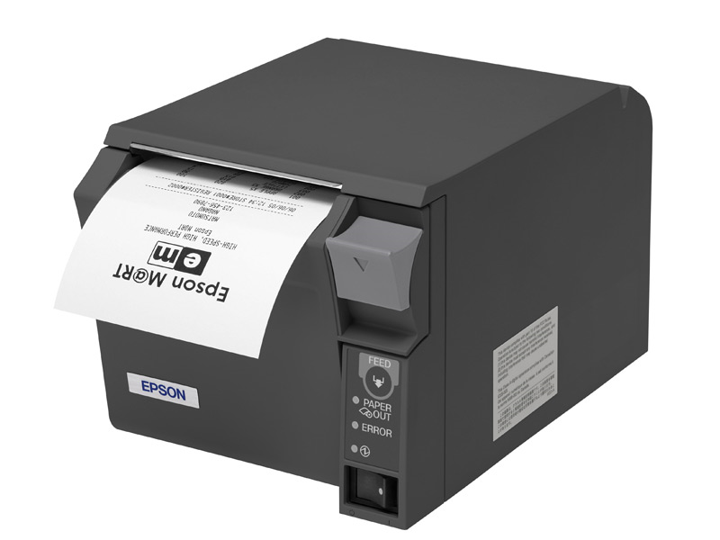 Epson T70II,SPACE-SAVING,MPOS,SERIAL/USB,DARK