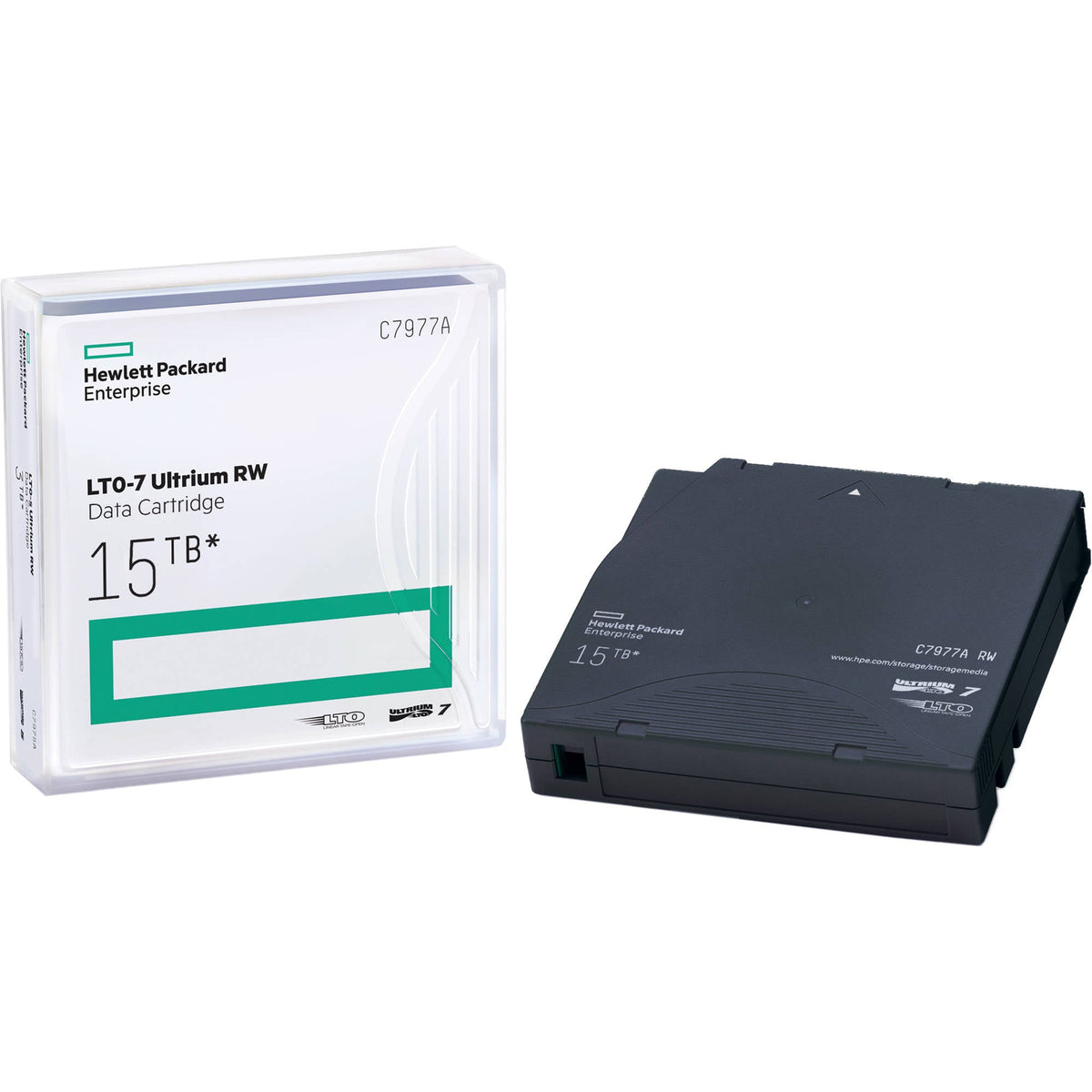 HEWLETT HPE LTO-7 Ultrium Non Custom Labeled Data Cartridge 20 Pack