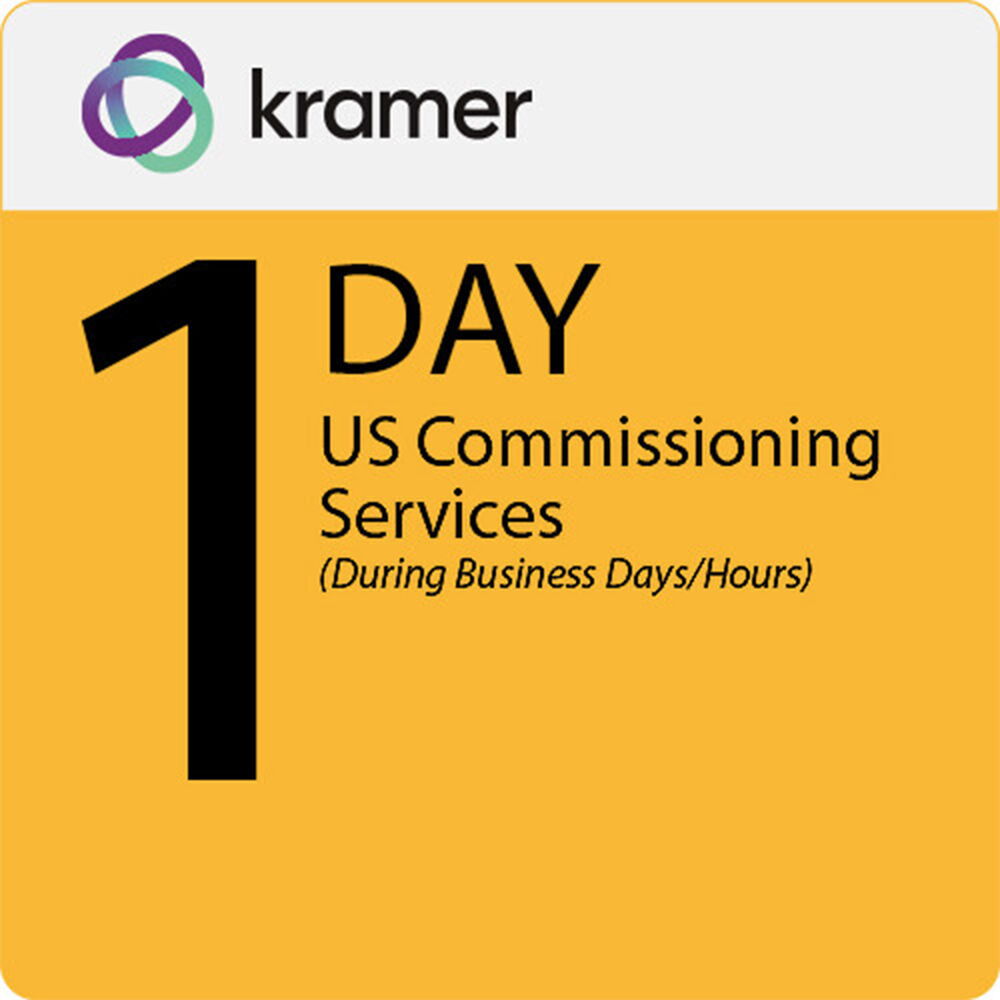 KRAMER Commissioning Services - AMERICAS1 - 1 day