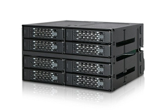 ICY DOCK CS MB508SP-B Full Metal 8x2.5SATA SSD HDD Backplane Cage f 5.25Bay
