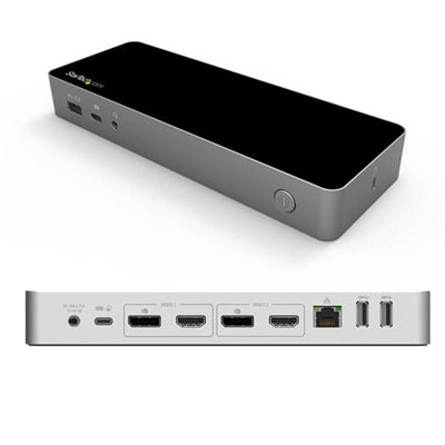 StarTech DUAL MONITOR USB C USB A DOCK TYPE C DOCKING STATION USBC DOCK