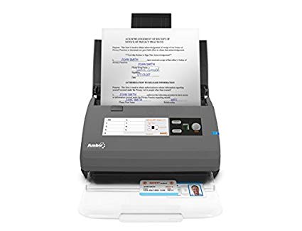 AMBIR DS820IX - SCANNER - GRAYSCALE, COLOR, BLACK & WHITE - MONOCHROME SPEED DUP