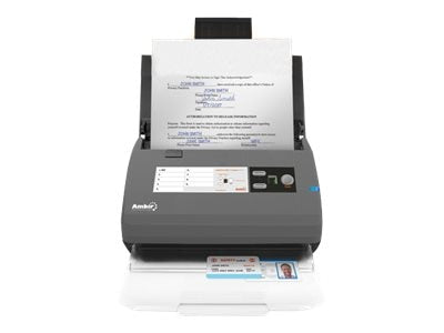 AMBIR DS820IX IMAGESCAN PRO 820IX, 20PPM/40IPM ADF DUPLEX SCANNER; INCLUDES AMBI