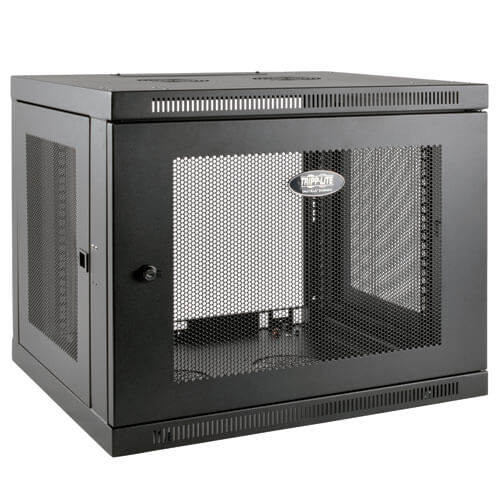 TRIPP LITE SERIES SMARTRACK 9U LOW-PROFILE SWITCH-DEPTH-PLUS WALL-MOUNT MINI RAC